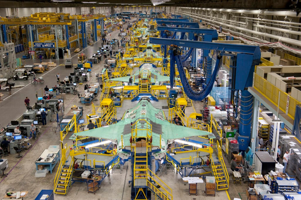 F-35 Assembly Line